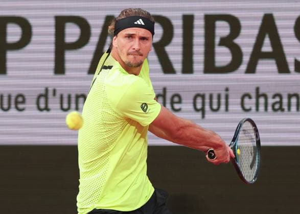 Alexander Zverev Tennis - French Open 2025 - Roland Garros - Paris - - France - 4 June 2025. Copyright: xJuergenxHasenkopfx