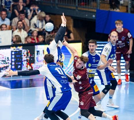 04.06.2025, GER, Handball, Maenner, Saison 24 25, 1.Daikin Handball Bundesliga, 33.Spieltag, ThSV Eisenach - 1.VfL Potsdam Marvin Kix (1.VfL Potsdam) 99817 Eisenach Werner-Assmann-Halle Am Sportp Thueringen Deutschland