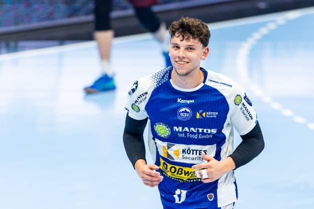 04.06.2025, GER, Handball, Maenner, Saison 24 25, 1.Daikin Handball Bundesliga, 33.Spieltag, ThSV Eisenach - 1.VfL Potsdam Marko Grgic (ThSV Eisenach,17) 99817 Eisenach Werner-Assmann-Halle Am Sportp Thueringen Deutschland
