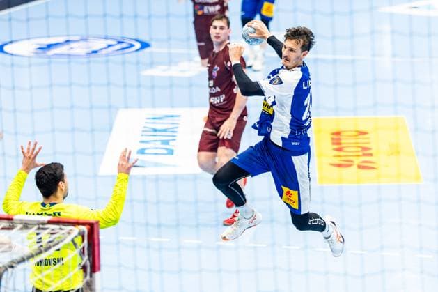 04.06.2025, GER, Handball, Maenner, Saison 24 25, 1.Daikin Handball Bundesliga, 33.Spieltag, ThSV Eisenach - 1.VfL Potsdam Phillip Meyer (ThSV Eisenach,27) 99817 Eisenach Werner-Assmann-Halle Am Sportp Thueringen Deutschland