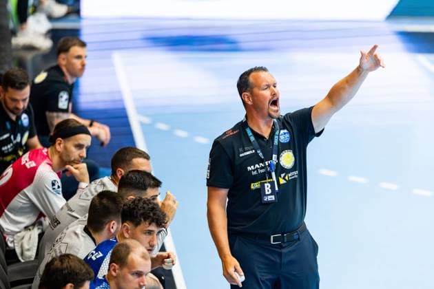 04.06.2025, GER, Handball, Maenner, Saison 24 25, 1.Daikin Handball Bundesliga, 33.Spieltag, ThSV Eisenach - 1.VfL Potsdam Misha Kaufmann (ThSV Eisenach,Trainer) 99817 Eisenach Werner-Assmann-Halle Am Sportp Thueringen Deutschland