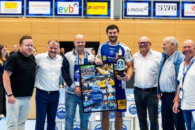 04.06.2025, GER, Handball, Maenner, Saison 24 25, 1.Daikin Handball Bundesliga, 33.Spieltag, ThSV Eisenach - 1.VfL Potsdam Malte Donker (ThSV Eisenach,39) 99817 Eisenach Werner-Assmann-Halle Am Sportp Thueringen Deutschland