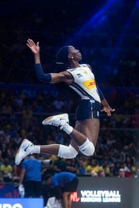 USA vs Italy RIO DE JANEIRO, RJ - 04.06.2025: USA VS ITALY - Italy& 39;s women& 39;s volleyball team debuts in the VNL by beating the United States, at Maracanazinho in Rio de Janeiro, RJ, this Wednesday (04). (Photo: Letycia Miller Fotoarena) x2749340x  LetyciaxMiller