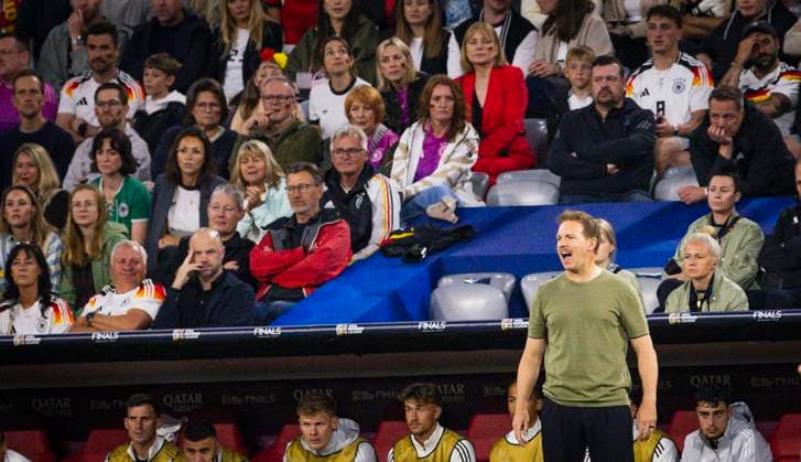 Munich, Germany. 06th Jun 2025. Trainer Julian Nagelsmann (Deutschland) Germany - Portugal Deutschland - Portugal 04.06.2025 *** Munich, Germany 06th Jun 2025 Coach Julian Nagelsmann Germany Germany Portugal Germany Portugal 04 06 2025