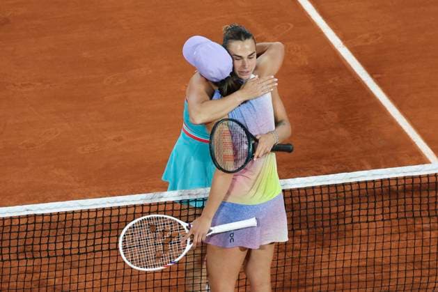 TENNIS : Roland Garros 2025 - Internationaux de France - 05 06 2025 Aryna Sabalenka (RUS) Vs Iga Swiatek (POL) ParisFrance  Copyright: xMichtofx