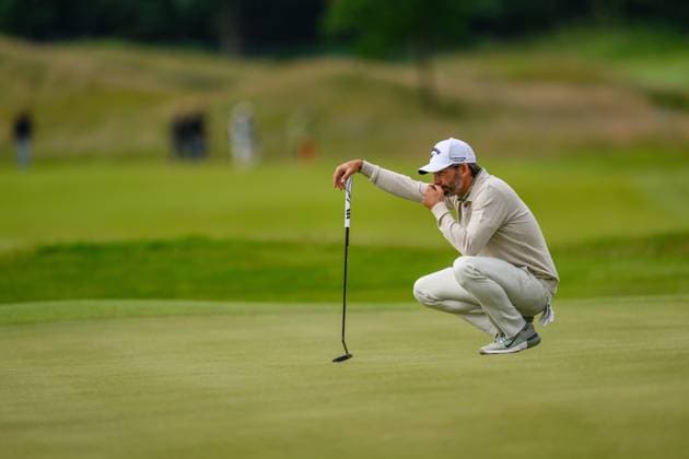 BADHOEVEDORP, 05-06-2025, The International, Pablo Larrazabal during the KLM Open 2025 - Day 1. KLM Open 2025 - Day 1  x29628713x Copyright: