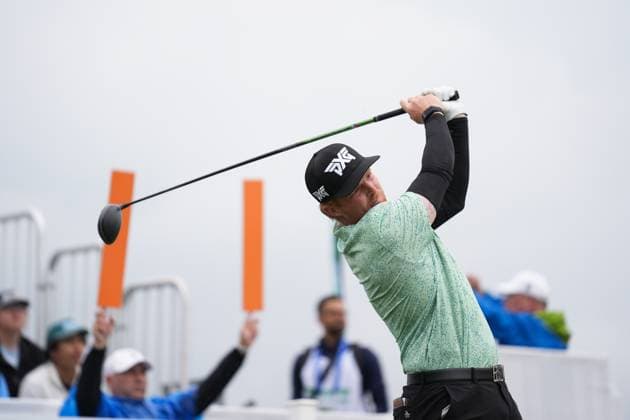 RBC Canadian Open 2025 - Round One CALEDON, CANADA - JUNE 5: Mason Andersen of the United States during the first round of the RBC Canadian Open 2025 at TPC Toronto at Osprey Valley in Caledon, Ontario, Canada on June 5, 2025. Mert Alper Dervis Anadolu Ontario Canada. Editorial use only. Please get in touch for any other usage.  Copyright: x2025xAnadoluxMertxAlperxDervisx