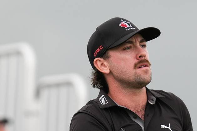 RBC Canadian Open 2025 - Round One CALEDON, CANADA - JUNE 5 : Ashton McCulloch of Canada during the first round of the RBC Canadian Open 2025 at TPC Toronto at Osprey Valley in Caledon, Ontario, Canada on June 05, 2025. Mert Alper Dervis Anadolu Ontario Canada. Editorial use only. Please get in touch for any other usage.  Copyright: x2025xAnadoluxMertxAlperxDervisx