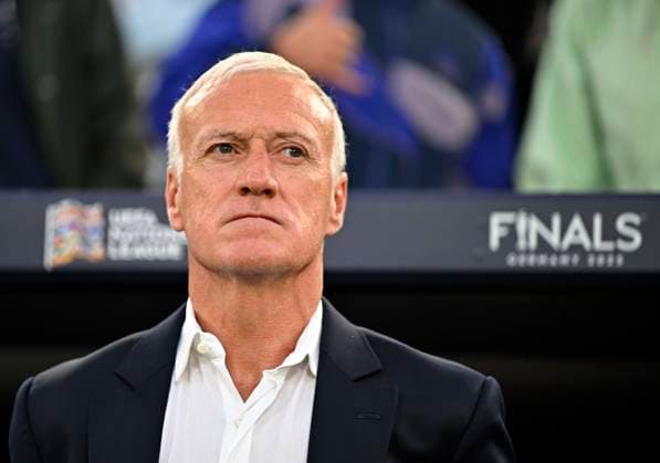 05.06.2025, Fussball UEFA Nations League 2024 25, Halbfinale, Spanien - Frankreich, in der MHP-Arena Stuttgart, Trainer Didier Deschamps (Frankreich)