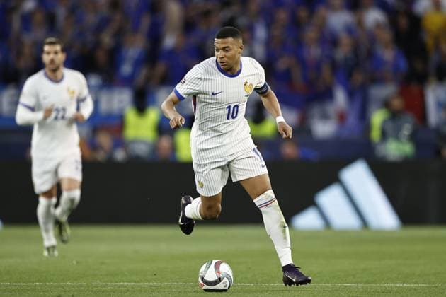 STUTTGART - Kylian Mbappe of France during the UEFA Nations League semifinal match Spain v. France at the Stuttgart Arena on June 5, 2025 in Stuttgart, Germany. ANP Hollandse Hoogte MAURICE VAN STEEN UEFA Nations League 2025 Semi-final 2024 25 xVIxANPxSportx xMauricexvanxSteenxIVx 529376098 originalFilename: 529376098.jpg