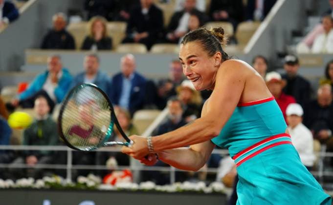 Aryna Sabalenka French Open Tennis, Day Twelve, Tennis, Roland Garros, Paris, France - 05 Jun 2025 EDITORIAL USE ONLY No use with unauthorised audio, video, data, fixture lists, club league logos or live services. Online in-match use limited to 120 images, no video emulation. No use in betting, games or single club league player publications. Copyright: xJavierxGarcia Shutterstockx 15337995di