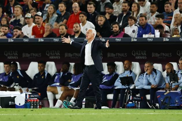 Didier Deschamps (FRA), JUNE 5, 2025 - Football Soccer : UEFA Nations League Semi-finals match between Spain 5-4 France at the Stuttgart Arena in Stuttgart, Germany. Noxthirdxpartyxsales  (293790557)