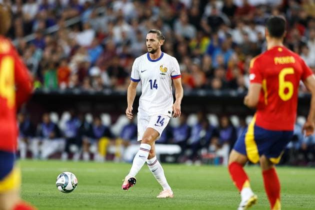 Adrien Rabiot (FRA), JUNE 5, 2025 - Football Soccer : UEFA Nations League Semi-finals match between Spain 5-4 France at the Stuttgart Arena in Stuttgart, Germany. Noxthirdxpartyxsales  (293791175)