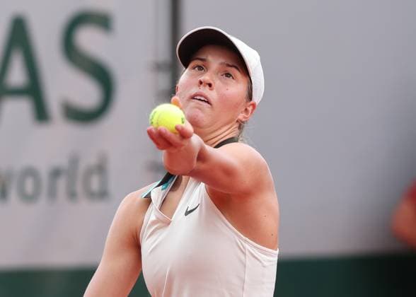Lilli Tagger (AUT), Maedchen Einzel, Girls Singles Tennis - French Open 2025 - Roland Garros - Paris - - France - 6 June 2025. Copyright: xJuergenxHasenkopfx