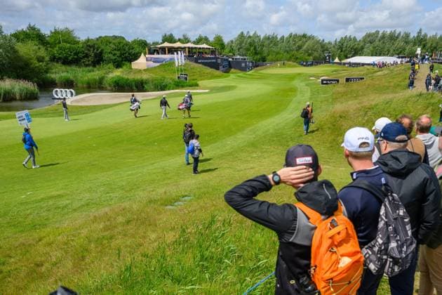 BADHOEVEDORP, 06-06-2025, The International, Overview of the venue during the KLM Open 2025 - Day 2. KLM Open 2025 - Day 2  x29637666x Copyright:
