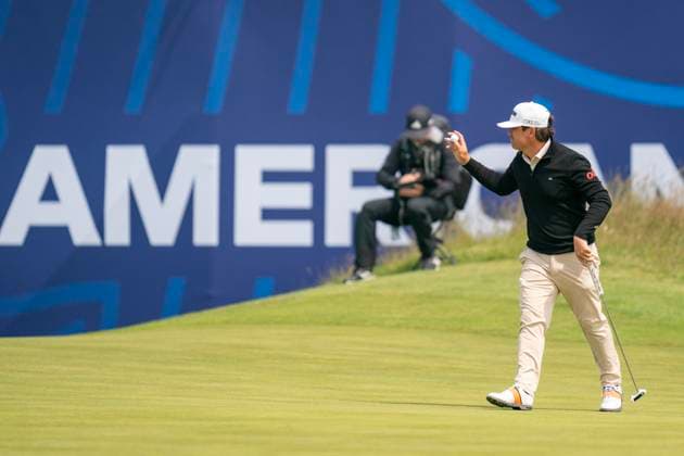 2025-06-06 KLM OPEN 2025 AMSTERDAM, THE NETHERLANDS - JUNE 6: Darius van Driel of The Netherlands during Round 2 of the KLM Open 2025, DP World Tour at The International on June 6, 2025 in Amsterdam, The Netherlands. Amsterdam The International The Netherlands Content not available for redistribution in The Netherlands directly or indirectly through any third parties. Copyright: xHenkxSeppenx