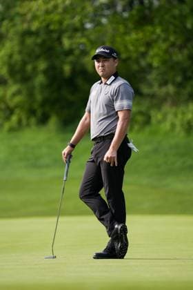 RBC Canadian Open 2025 - Round Two CALEDON, CANADA - JUNE 6 : Richard T. Lee of Canada competes during the second round of the RBC Canadian Open 2025 at TPC Toronto at Osprey Valley in Caledon, Ontario, Canada on June 6, 2025. Mert Alper Dervis Anadolu Ontario Canada. Editorial use only. Please get in touch for any other usage.  Copyright: x2025xAnadoluxMertxAlperxDervisx