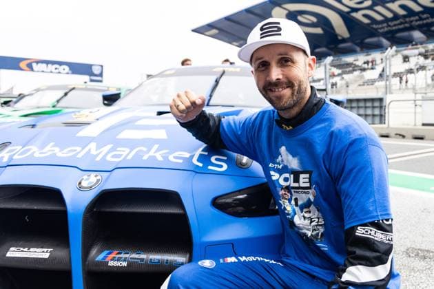Sport Themen der Woche KW23 Sport Bilder des Tages DTM 2025 DTM, 3. Lauf, Zandvoort, Niederlande, 06.- 08. Juni 2025, Pole sitter RenÃ Rast, Schubert Motorsport. *** DTM 2025 DTM, Round 3, Zandvoort, Netherlands, June 06 08, 2025, Pole sitter RenÃ Rast, Schubert Motorsport