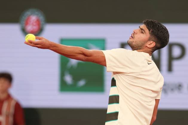 Sport Bilder des Tages Carlos Alcaraz Tennis - French Open 2025 - Roland Garros - Paris - - France - 6 June 2025. Copyright: xJuergenxHasenkopfx