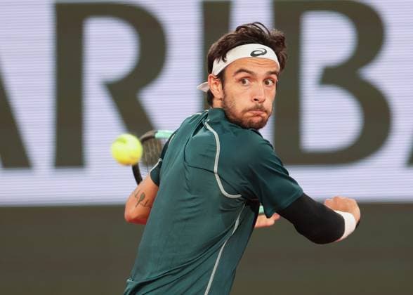 Lorenzo Musetti (ITA) Tennis - French Open 2025 - Roland Garros - Paris - - France - 6 June 2025. Copyright: xJuergenxHasenkopfx