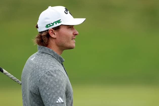 RBC Canadian Open 2025 at TPC Toronto at Osprey Valley CALEDON, ONTARIO - JUNE 06: Rasmus Hojgaard of Denmark walks down the 9th fairway during the second round of the RBC Canadian Open 2025 at TPC Toronto at Osprey Valley on June 06, 2025 in Caledon, Ontario, Canada. Caledon Ontario United States  Copyright: xAmyxLemusx originalFilename:lemus-rbccanad250606_npRZ7.jpg
