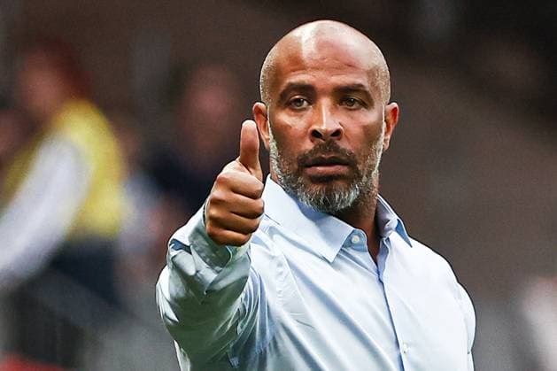 Sport Themen der Woche KW23 Sport Bilder des Tages RUSSIA, MOSCOW - JUNE 6, 2025: Eric Chelle, head coach of the Nigeria national football team, looks on in a friendly football match between Russia and Nigeria at Luzhniki Stadium. Mikhail Tereshchenko TASS  81452294