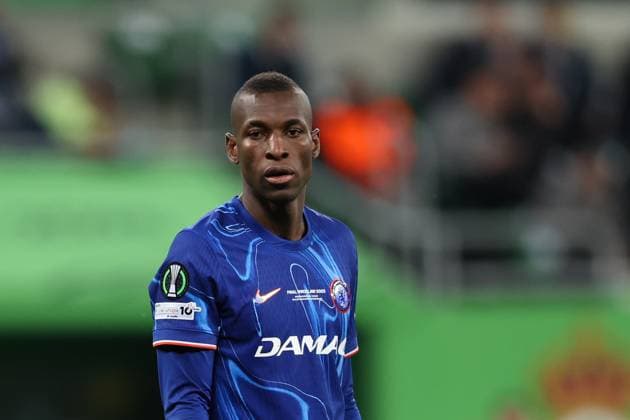 May 28, 2025, Wroclaw, Poland: Nicolas Jackson of Chelsea London seen during the UEFA Conference League Final 2025 between Real Betis and Chelsea London at Wroclaw Stadium. Final score; Real Betis 1 : 4 Chelsea London. Wroclaw Poland - ZUMAs197 20250528_aab_s197_048 Copyright: xGrzegorzxWajdax