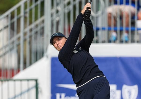 LPGA, Golf Damen 2025: ShopRite LPGA Classic Presented By Acer JUN 06 June 06, 2025: Adela Cernousek of France tees off on the 1st hole during the ShopRite LPGA Classic Presented by Acer in Galloway, NJ. Mike Langish CSM (Credit Image: Ã‚Â Mike Langish Cal Media) (Credit Image: Ã‚Â Mike Langish Cal Sport Media) (Credit Image: Â Mike Langish Cal Sport Media) Galloway New Jersey United States of America EDITORIAL USE ONLY Copyright: xx ZUMA-20250606_zma_c04_111.jpg MikexLangishx csmphotothree390283