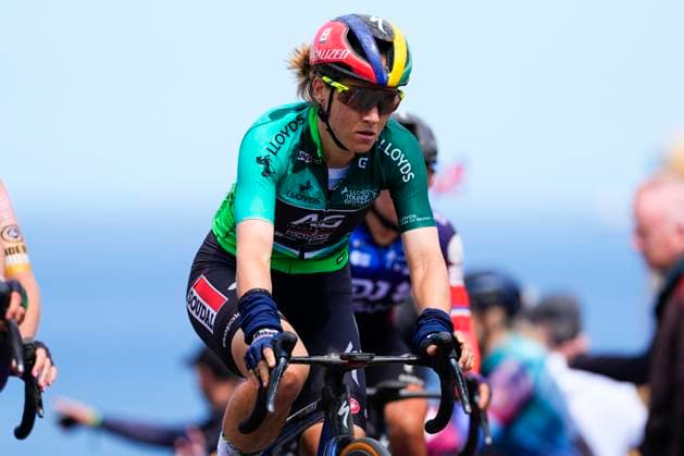 2025 Lloyds Tour of Britain Women Picture by Olly Hassell SWpix.com - 06 06 2025 - Cycling - UCI Women s World Tour - 2025 Lloyds Tour of Britain Women - Stage 2: Hartlepool to Saltburn-by-the-Sea - Kim Le Court Pienaar (AG Insurance - Soudal Team) Copyright: x xSWpix.comx(t axPhotographyxHubxLtd)xOllyxHassell SWpix.comx SWP-2945-0205