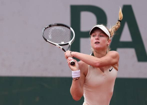Emerson Jones (AUS), Maedchen Einzel, Girls Singles Tennis - French Open 2025 - Roland Garros - Paris - - France - 6 June 2025. Copyright: xJuergenxHasenkopfx