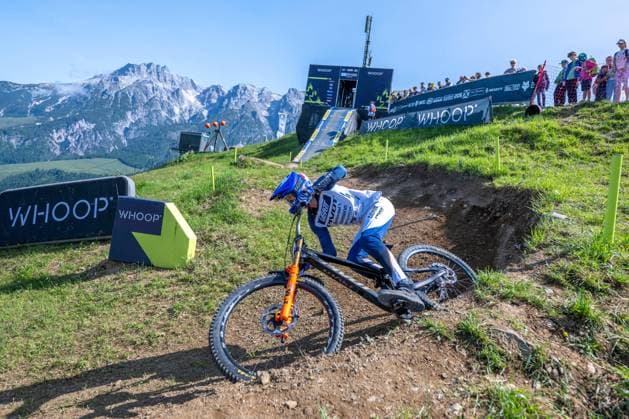 MOUNTAINBIKE - UCI MTB World Series LEOGANG,AUSTRIA,07.JUN.25 - CYCLING, MOUNTAIN BIKE - UCI Mountainbike World Cup, downhill. Image shows Ryan Griffith (CAN).  GEPAxpictures xWolfgangxKofler