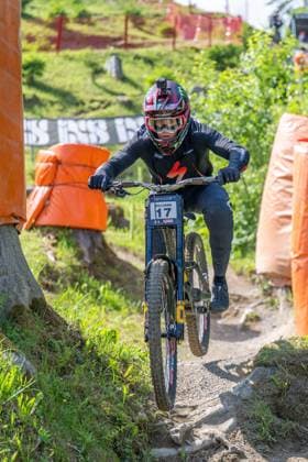 MOUNTAINBIKE - UCI MTB World Series LEOGANG,AUSTRIA,07.JUN.25 - CYCLING, MOUNTAIN BIKE - UCI Mountainbike World Cup, downhill. Image shows Jordan Williams (GBR).  GEPAxpictures xWolfgangxKofler