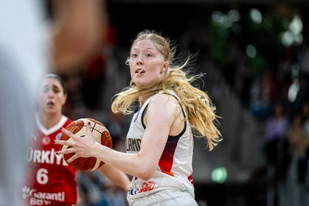 Basketball Heidelberg 06.06.2025 Testspiel DBB Frauen Damen Deutschland (GER) - Türkei (TUR) Frida Bühner (Deutschland, No.20)