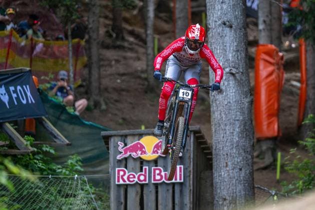 MOUNTAINBIKE - UCI MTB World Series LEOGANG,AUSTRIA,07.JUN.25 - CYCLING, MOUNTAIN BIKE - UCI Mountainbike World Cup, downhill. Image shows Mille Johnset (NOR).  GEPAxpictures xWolfgangxKofler