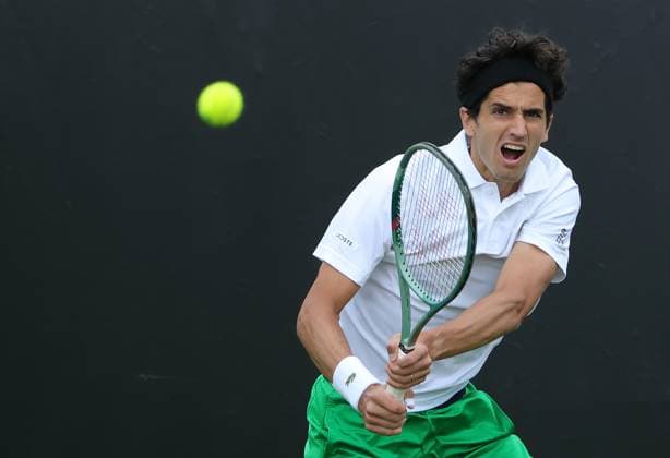 07.06.2025, ATP, Tennis Herren Tour, Boss Open Weissenhof Stuttgart , Tennis, , im Bild: Pierre-Hugues Herbert (FRA)