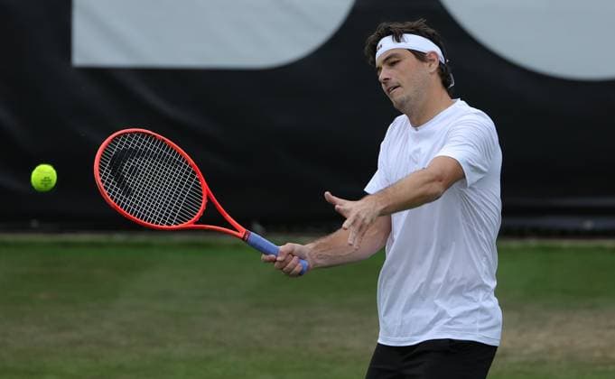 07.06.2025, ATP, Tennis Herren Tour, Boss Open Weissenhof Stuttgart , Tennis, , im Bild: Taylor Fritz (USA)