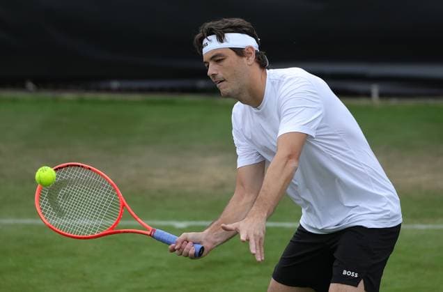 07.06.2025, ATP, Tennis Herren Tour, Boss Open Weissenhof Stuttgart , Tennis, , im Bild: Taylor Fritz (USA)