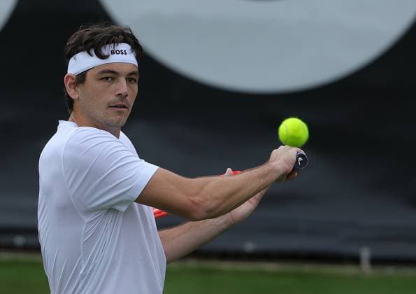 07.06.2025, ATP, Tennis Herren Tour, Boss Open Weissenhof Stuttgart , Tennis, , im Bild: Taylor Fritz (USA)