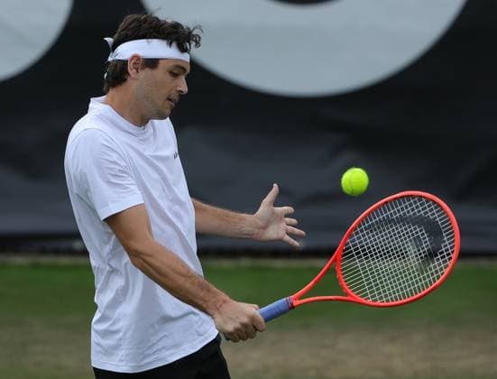 07.06.2025, ATP, Tennis Herren Tour, Boss Open Weissenhof Stuttgart , Tennis, , im Bild: Taylor Fritz (USA)