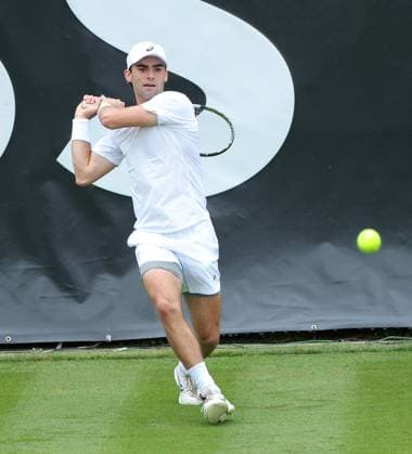 07.06.2025, ATP, Tennis Herren Tour, Boss Open Weissenhof Stuttgart , Tennis, , im Bild: Eliot Spizzirin(USA)