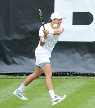 07.06.2025, ATP, Tennis Herren Tour, Boss Open Weissenhof Stuttgart , Tennis, , im Bild: Eliot Spizzirin(USA)