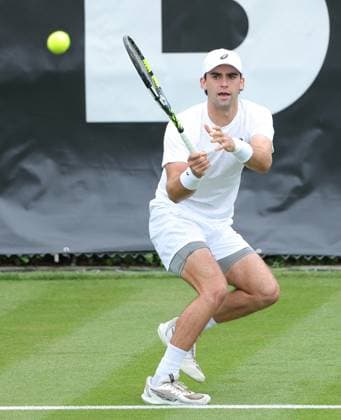 07.06.2025, ATP, Tennis Herren Tour, Boss Open Weissenhof Stuttgart , Tennis, , im Bild: Eliot Spizzirin(USA)