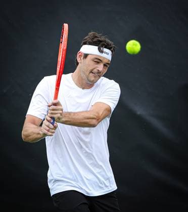 07.06.2025, ATP, Tennis Herren Tour, Boss Open Weissenhof Stuttgart , Tennis, , im Bild: Taylor Fritz (USA)