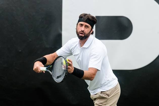 BOSS OPEN ATP250; 07.06.2025 Nikolos Bassilaschwili (GEO) im Match gegen Hugo Grenier (FRA) BOSS OPEN ATP250; Stuttgart, Tennisclub Weissenhof am 07.06.2025 Copyright: xBEAUTIFULxSPORTS Wunderlx
