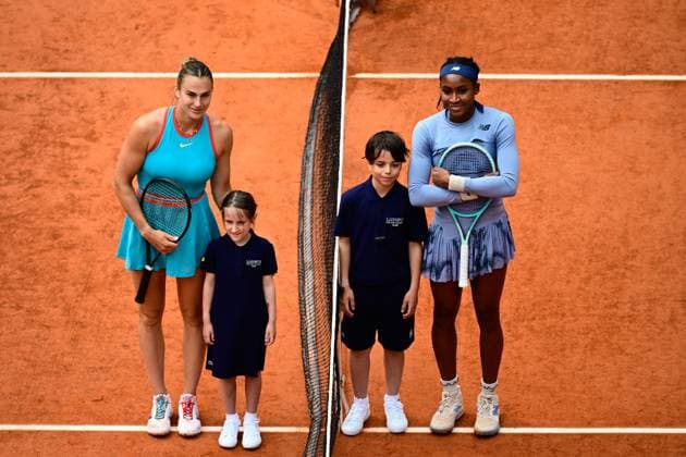 TENNIS : Roland Garros 2025 - Internationaux de France - 07 06 2025 Aryna Sabalenka ( Russia ) vs Coco Gauff ( USA ) during the 2025 French Open at Roland Garros on Juin 07 , 2025 in Paris, France. ( Photo Dante Badano PSNewz ) - ParisFrance  Copyright: xx