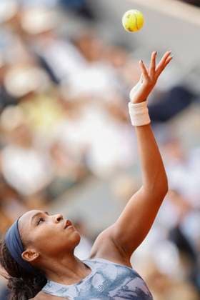 June 7, 2025, Paris, Paris, France: Coco Gauff (USA) in action during the tennis Grand Slam of Roland Garros 2025 ladies final match between Aryna Sabalenka (RUS) and Coco Gauff (USA) at Philippe Chatrier central court in Roland Garros Stadium - on June 07 2025.Paris - France Paris France - ZUMAb253 20250607_zsp_b253_072 Copyright: xLoicxBaratouxx
