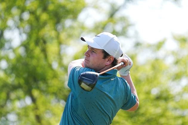 RBC Canadian Open 2025 - Round Three CALEDON, CANADA - JUNE 7 : Robert MacIntyre of Scotland hits his tee shot during the third round of the RBC Canadian Open 2025 at TPC Toronto at Osprey Valley in Caledon, Ontario, Canada on June 7, 2025. Mert Alper Dervis Anadolu Ontario Canada. Editorial use only. Please get in touch for any other usage.  Copyright: x2025xAnadoluxMertxAlperxDervisx