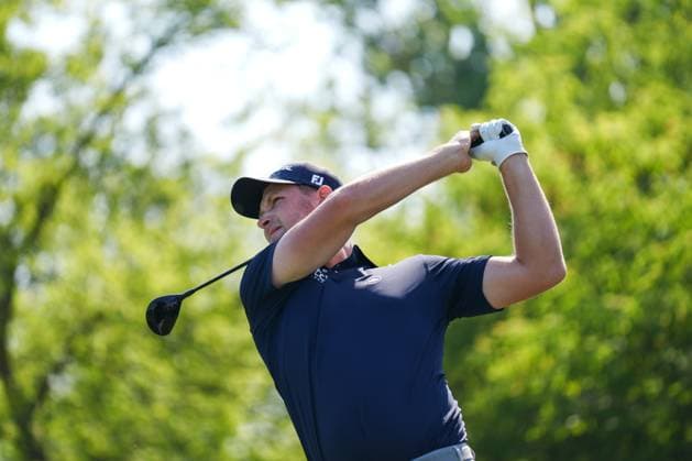 RBC Canadian Open 2025 - Round Three CALEDON, CANADA - JUNE 7 : Vince Whaley of the United States hits his tee shot during the third round of the RBC Canadian Open 2025 at TPC Toronto at Osprey Valley in Caledon, Ontario, Canada on June 7, 2025. Mert Alper Dervis Anadolu Ontario Canada. Editorial use only. Please get in touch for any other usage.  Copyright: x2025xAnadoluxMertxAlperxDervisx