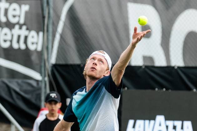 BOSS OPEN ATP250; 07.06.2025 Max Wiskandt (GER) im Match gegen Yannick Hanfmann (GER) BOSS OPEN ATP250; Stuttgart, Tennisclub Weissenhof am 07.06.2025 Copyright: xBEAUTIFULxSPORTS Wunderlx