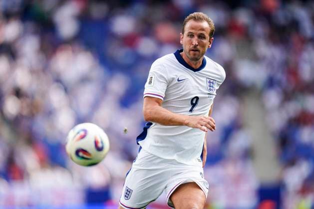 ESP: Andorra v England. FIFA World Cup, WM, Weltmeisterschaft, Fussball 26 UEFA Qualifiers match, Group K, matchday 1 Harry Kane of England during the FIFA World Cup 26 UEFA Qualifiers match, Group K, matchday 1 between Andorra and England played at RCDE Stadium on June 7, 2025 in Barcelona, Spain. kpng Copyright: xSergioxRuizx xPRESSINPHOTOx PS_240607_AND_ING_019